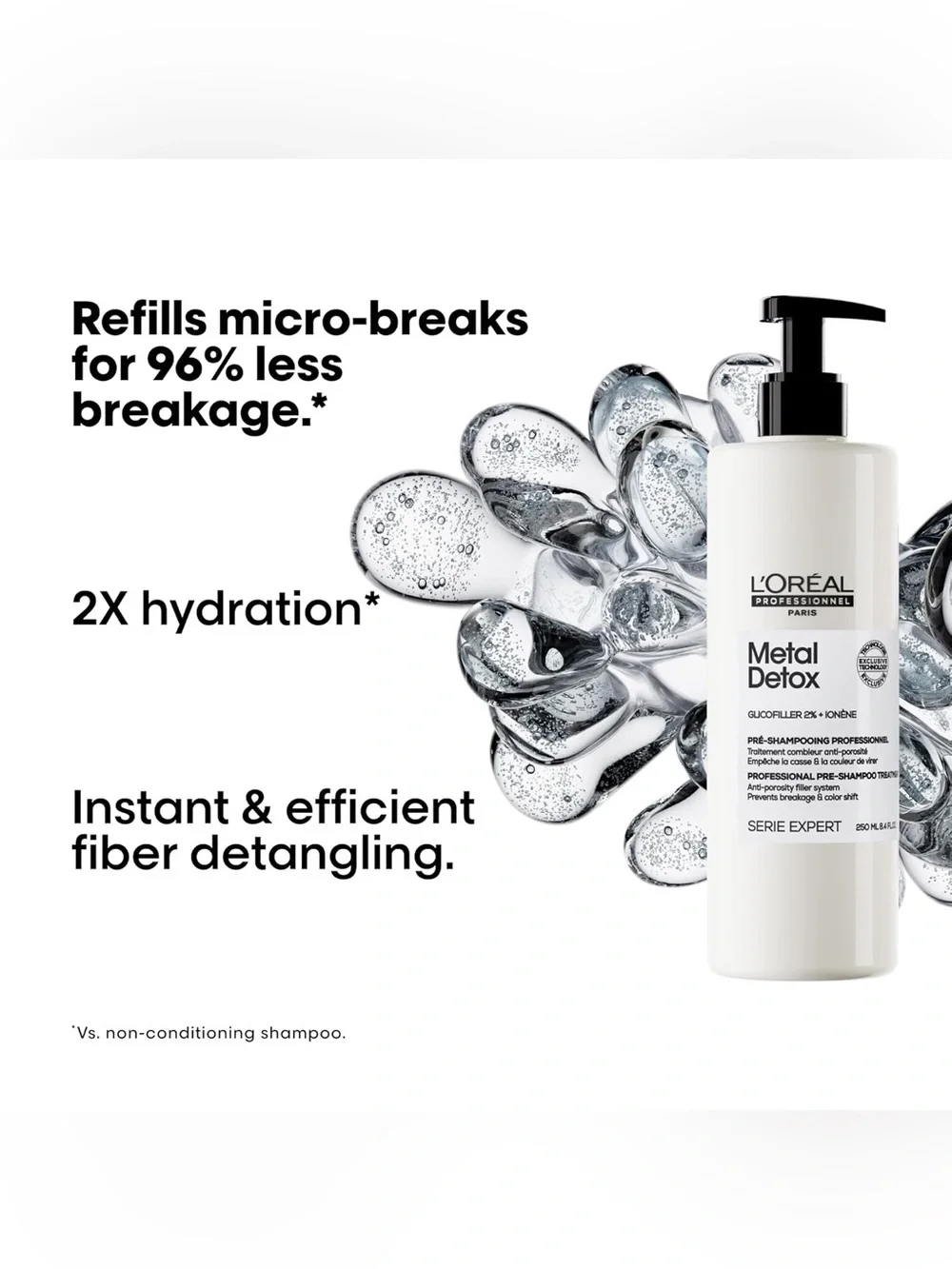 L’Oreal Metal Detox Repair Pre-Shampoo Treatment for Dry, Damaged Hair